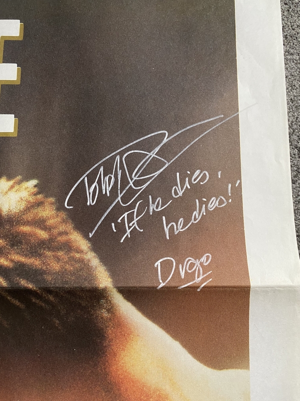 Autograph from RACC Trusted Seller Craig Woodcock Autograph purchased from RACC Trusted Seller Craig Woodcock