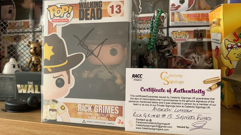 Autograph purchased from RACC Trusted Seller 