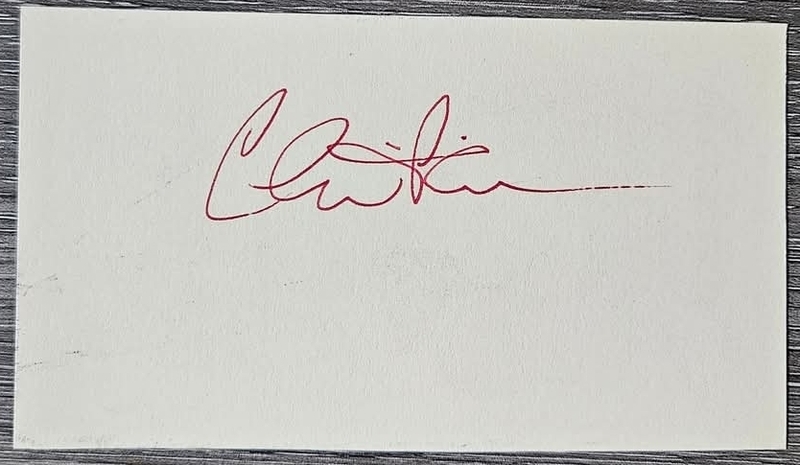 Autograph from RACC Trusted Seller Rory Everett Autograph purchased from RACC Trusted Seller Rory Everett
