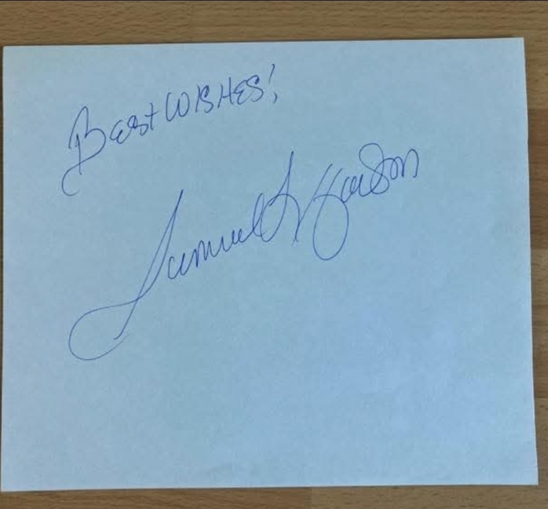 Autograph from RACC Trusted Seller Robert Marrs Autograph purchased from RACC Trusted Seller Robert Marrs