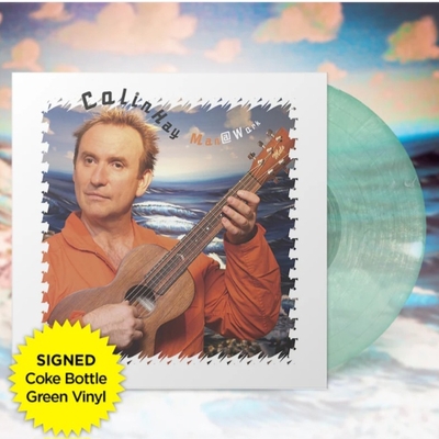 Colin Hay Man @ Work [Acoustic Vinyl] Coke Bottle Green LP (SIGNED)