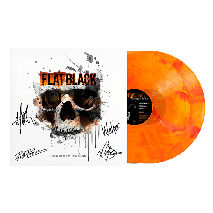 Flat Black Dark Side of the Brain - Limited Edition Autographed Vinyl