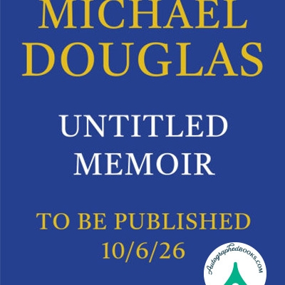 Michael Douglas Memoir Autographed