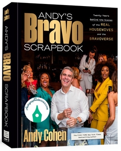 Andy Cohen Andy's Bravo Scrapbook Autographed Book