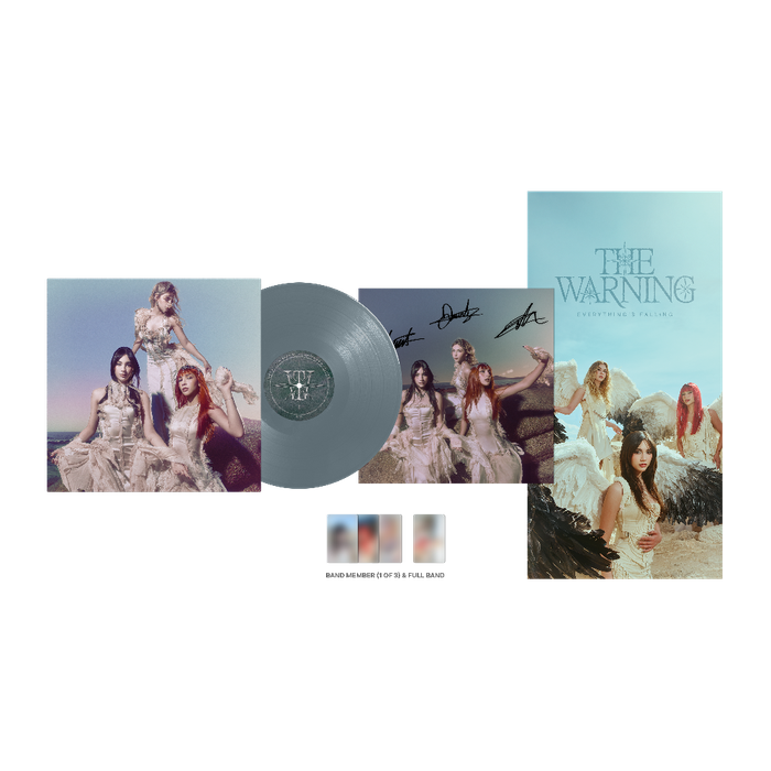 The Warning - Everything’s Falling Alt Cover Signed Vinyl - Official Store