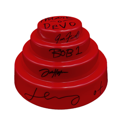 Devo Signed Red Energy Dome