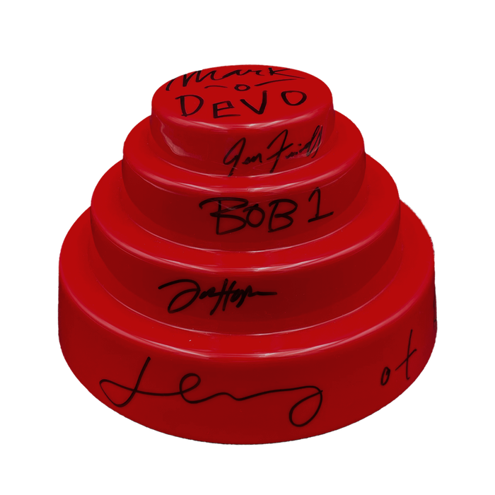 Devo Signed Red Energy Dome