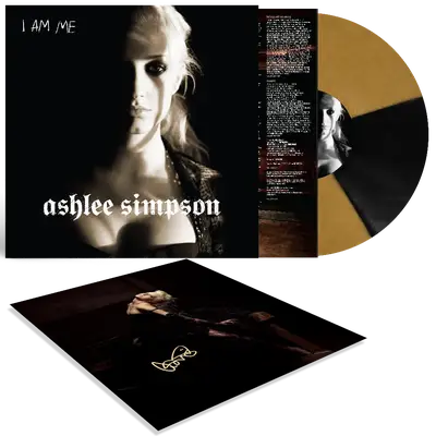 ASHLEE SIMPSON - I AM ME SIGNED LP (EXCLUSIVE 2 BONUS TRACK VERSION ON - Interscope Records