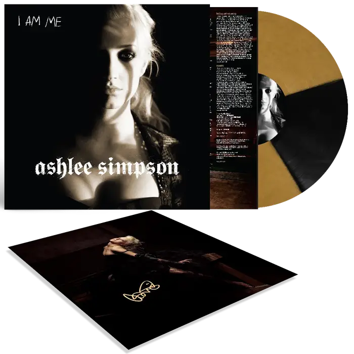 ASHLEE SIMPSON - I AM ME SIGNED LP (EXCLUSIVE 2 BONUS TRACK VERSION ON - Interscope Records