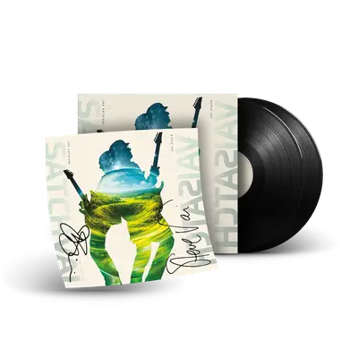 SatchVai The Sea Of Emotion – Black 2LP Gatefold SIGNED