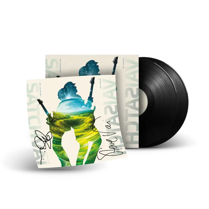 SatchVai The Sea Of Emotion – Black 2LP Gatefold SIGNED