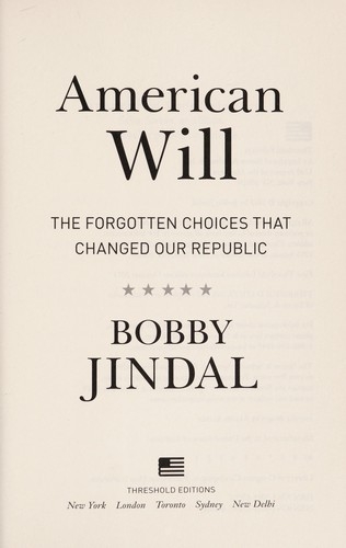 American Will - Autographed Copy