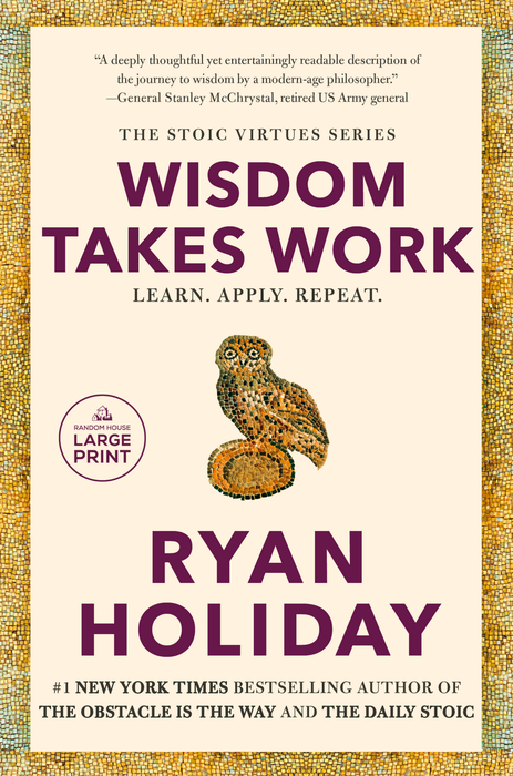 Wisdom Takes Work Autographed