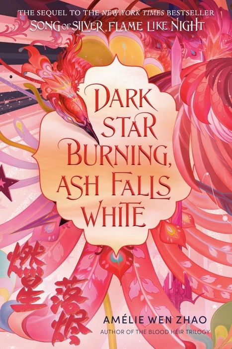 Dark Star Burning, Ash Falls White Autographed