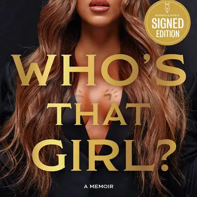 Who's That Girl Autographed