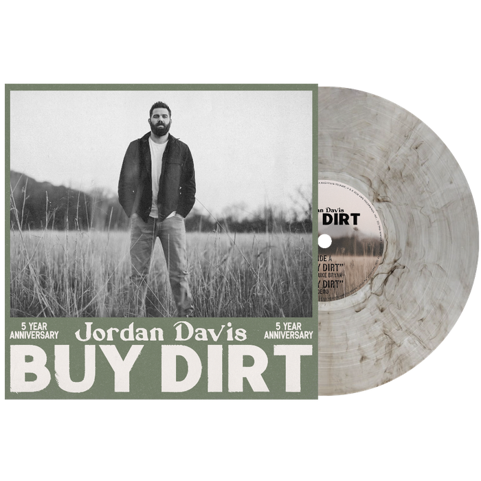 Jordan Davis Buy Dirt 5 Year Anniversary Signed Vinyl - Official Store
