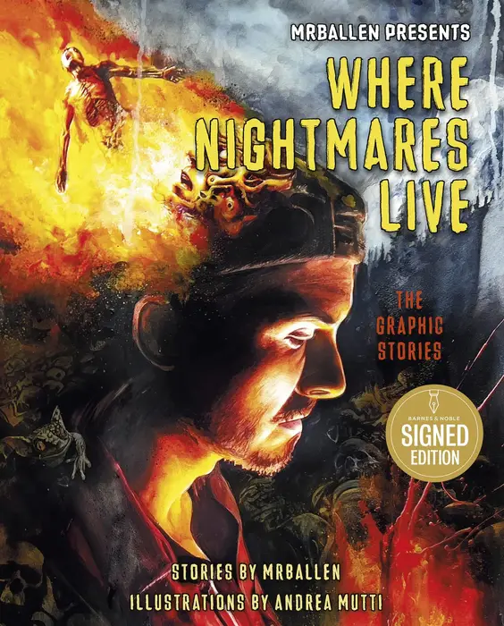 MrBallen Presents - Where Nightmares Live Autographed
