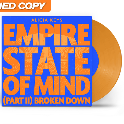 Alicia Keys - Empire State of Mind (Part II) Broken Down (2026 NY Fan Edition 7") SIGNED
