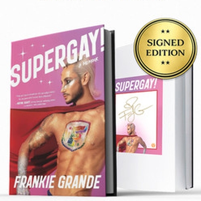 Frankie Grande Supergay!: A Memoir Signed Book