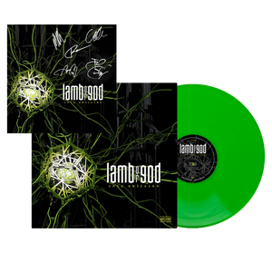 Lamb of God Store Into Oblivion Deluxe Neon Green SIGNED LP (Webstore Exclusive)