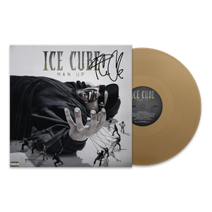 Ice Cube Man Up Autographed Vinyl - Gold
