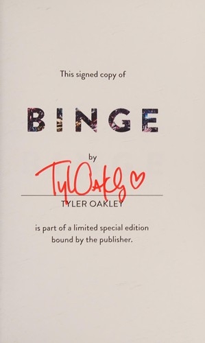 Binge - Autographed Copy