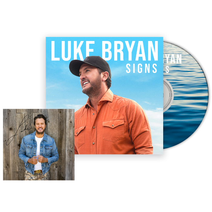 Luke Bryan Signs (Signed CD - Fish Edition) - Official Store