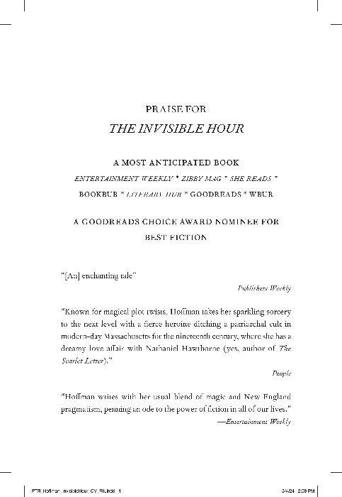 The Invisible Hour Autographed