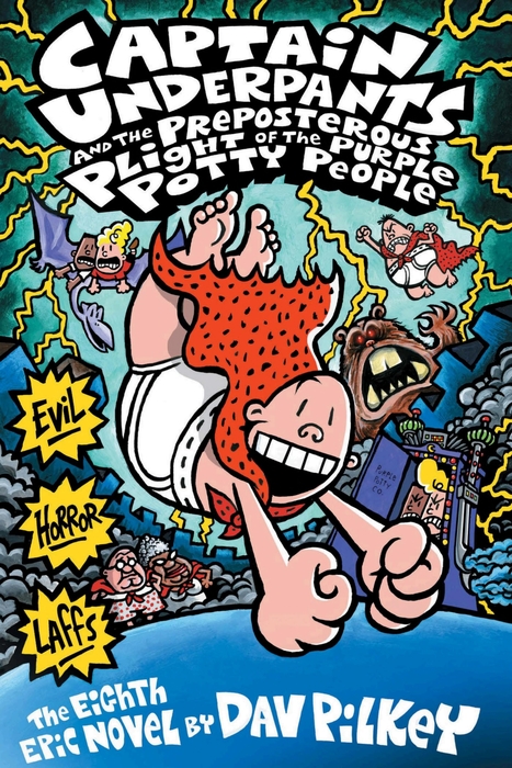 Captain Underpants and the Preposterous Plight Autographed