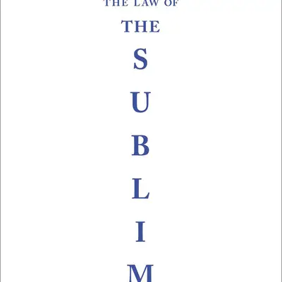 The Law of the Sublime Autographed