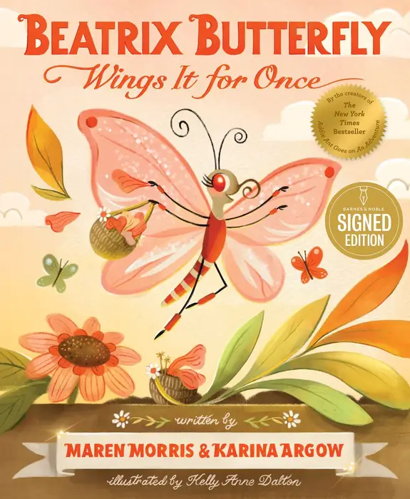 Beatrix Butterfly Wings It for Once (Signed Book)