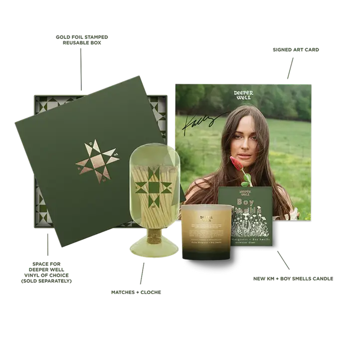 Deeper Well Signed Candle Box Set (Limited Edition) - Kacey Musgraves Official Store