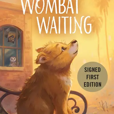 Wombat Waiting Autographed