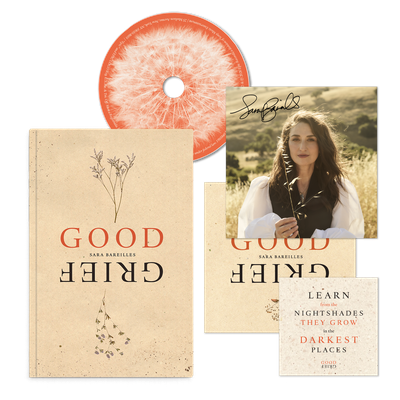 Sara Bareilles Official Merchandise (PRE-ORDER) Good Grief Deluxe Journal CD + Signed Insert + Seed Paper