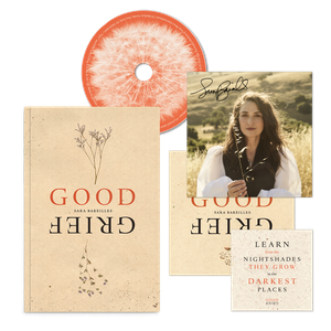 Sara Bareilles Official Merchandise (PRE-ORDER) Good Grief Deluxe Journal CD + Signed Insert + Seed Paper