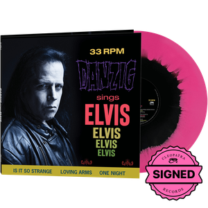 Danzig Sings Elvis (Pink Black & Haze Vinyl LP - Signed by Glenn Danzig