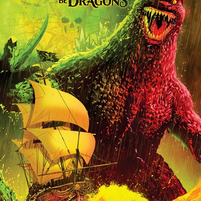 Godzilla Autographed