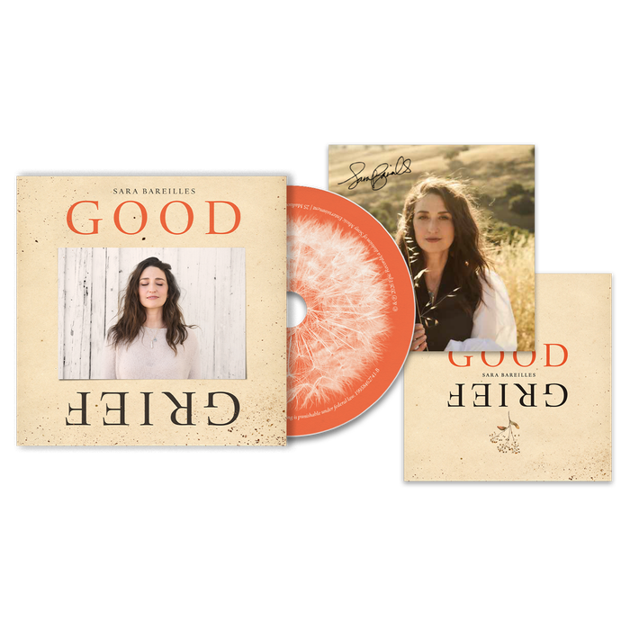 Sara Bareilles Official Merchandise (PRE-ORDER) Good Grief CD + Signed Insert
