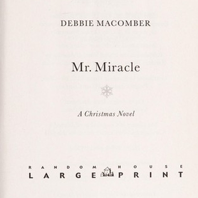 Mr. Miracle - Autographed Copy