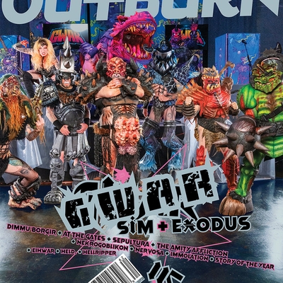 GWAR - OUTBURN #115 Tyrant King Bundle - Outburn Magazine