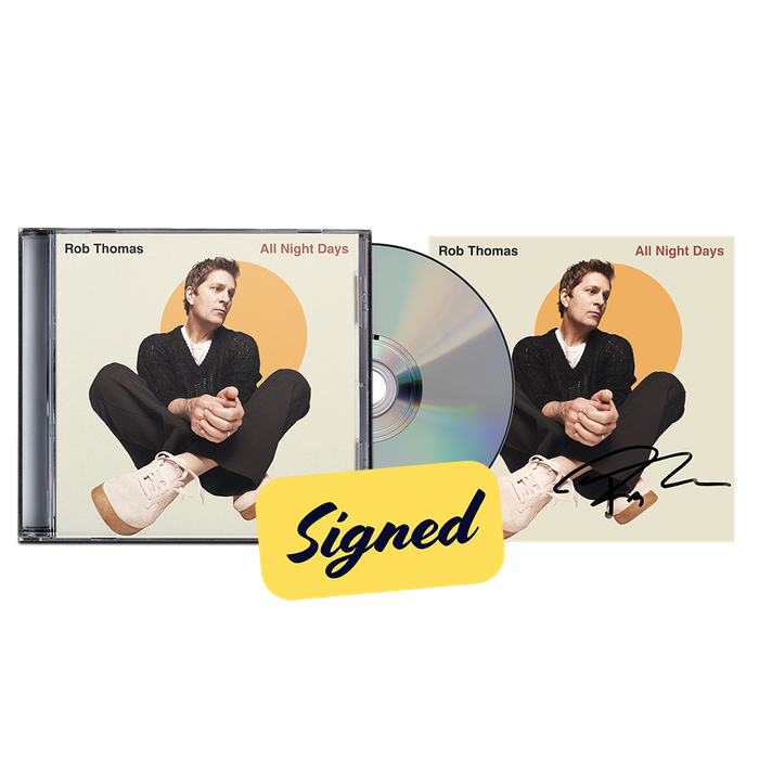 Rob Thomas All Night Days (Signed CD) - Republic Records Official Store
