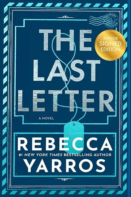 The Last Letter Autographed