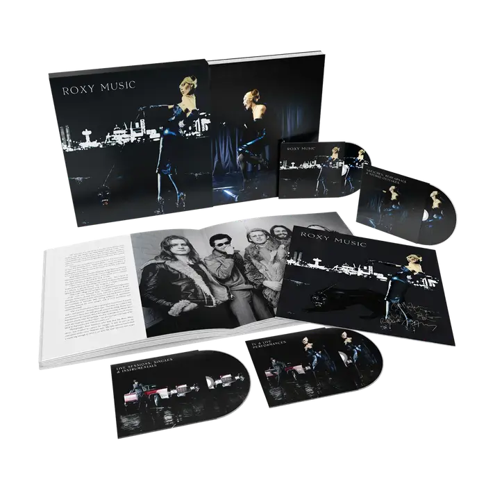 Roxy Music For Your Pleasure Deluxe Boxset + Signed Insert