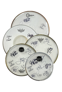 Ice T & Body Count Full Band Signed Drumhead - Limited Edition (ALL SIZES)