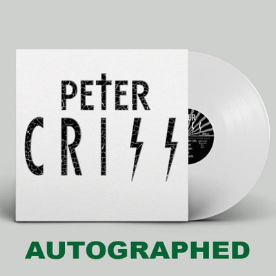 Peter Criss Official Merchandise Autographed Peter Criss - "Peter Criss" (White Cover) Vinyl Album