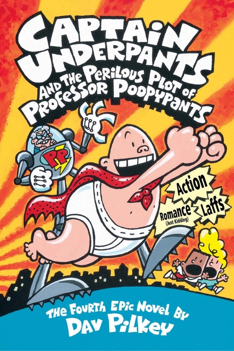 Captain Underpants and the Perilous Plot of Professor Poopypants Autographed