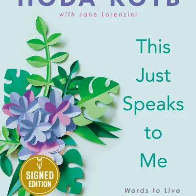 This Just Speaks to Me Autographed Copy