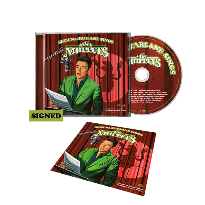 Seth MacFarlane: Seth MacFarlane Sings The Muppets CD + Signed Art Car - Verve Record Store