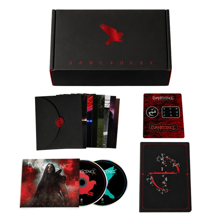 Evanescence Official Store Sanctuary Deluxe CD Autographed Boxset (Limited Edition)