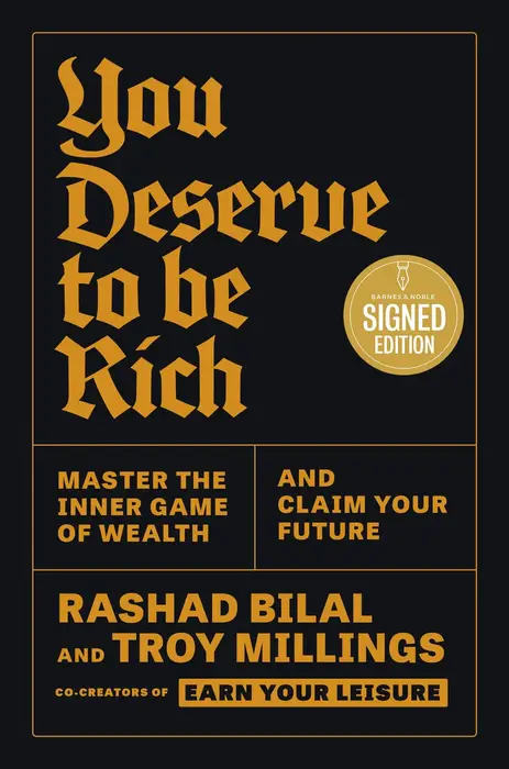You Deserve to Be Rich: Master the Inner Game of Wealth and Claim Your Future (Signed Book)